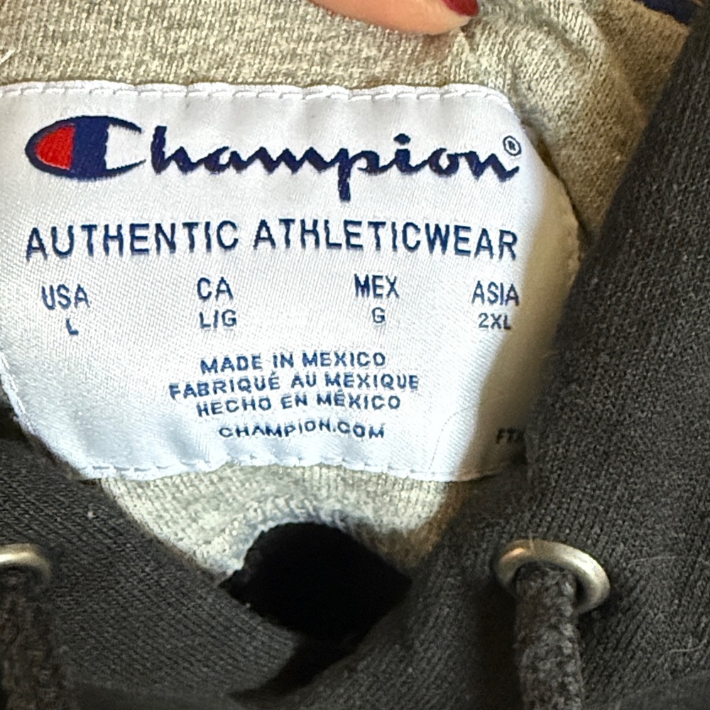 Champion Black Pullover Hoodie - Picture 2 of 4